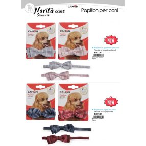 B377/D PAPILLON csokornyakkendők dupla, csíkos