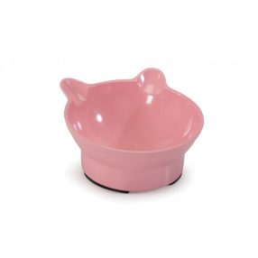   C0290 Füles melanin tál (nehéz 180 gramm) csúszásgátló talpakkal 15*13*7 cm 300 ml