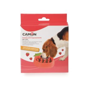 C035/B Habzsolásgátló etetőtál műanyag eper formás