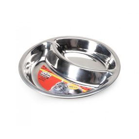   C043/6 Durapet rozsdamentes tál cicáknak kétrészes 200 ml
