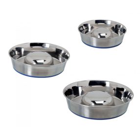 C043/S Durapet habzsolásgátló rozsdamentes tál 750 ml