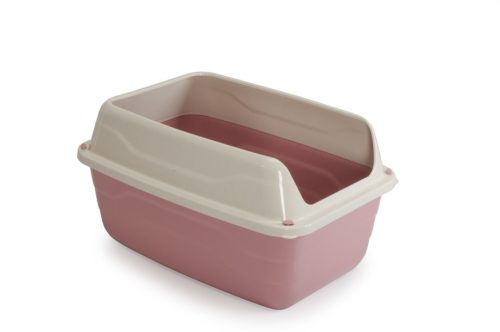 C157 Magasított peremű macska wc 44,5*34*18,5 cm