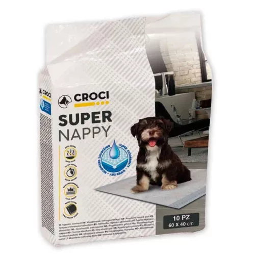 C6028477 Super Nappy kutyapelenka 60*40 cm 10 darabos