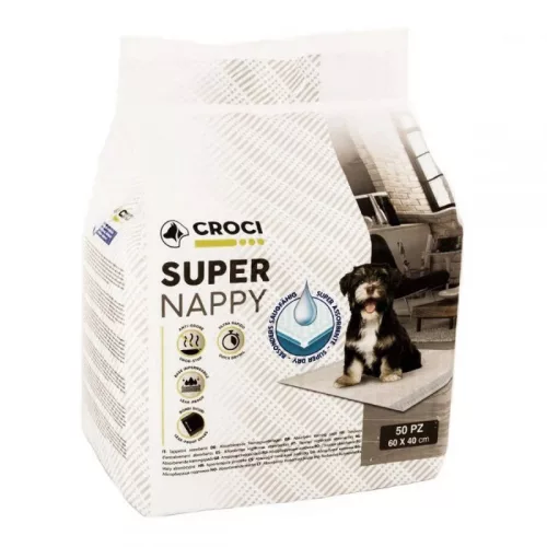 C6028478 Super Nappy kutyapelenka 60*40 cm 50 darabos