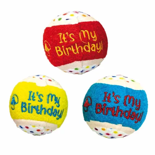 C6073939 Teniszlabda Party 6,5 cm 3 darabos