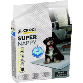 C6OI0010 Super Nappy kutyapelenka 60*60 cm 10 darabos