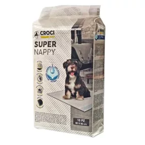 C6OI0012 Super Nappy kutyapelenka 90*60 cm 10 darabos
