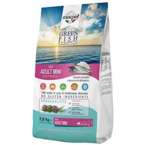   CA20/075 GREENFISH ADULT DOG MINI 7,5kg GREENFISH Monoproteines Diétás teljes értékű táp táplálék intolerancia csökkentésére