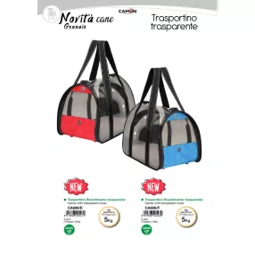 CA606/F Hordozó oldalt átlátszó 48*29*29 cm