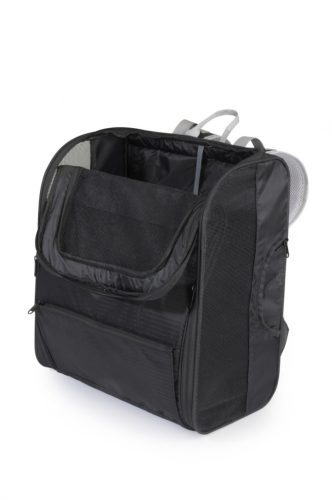 CA671 Hordozó hátizsák 4 kg-ig fekete 36x23x42h cm