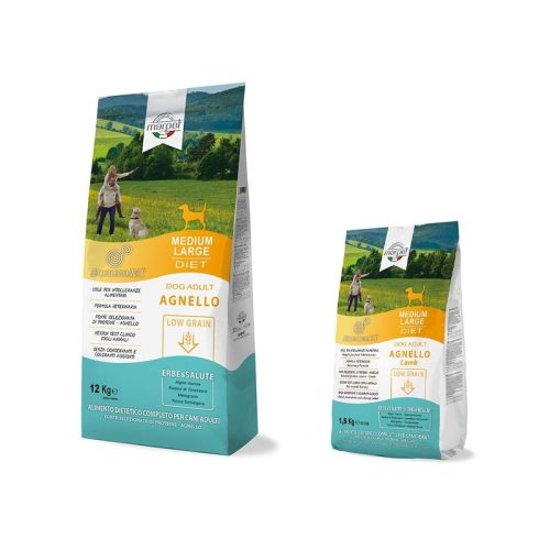 CB021/060 Dog mini-small lamb 6 kg Monoproteines Diétás teljes értékű táp táplálék intolerancia csökkentésére. Fehérjeforrás - bárány. 