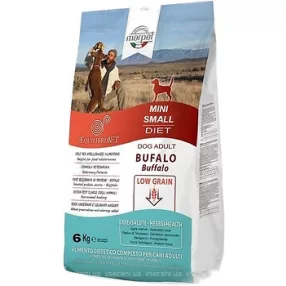   CB022/060 AEQUILIBRIAVET DOG MINI Buffalo - bivaly 6kg Monoproteines Diétás teljes értékű táp táplálék intolerancia csökkentésére. Fehérjeforrás - bivaly. 