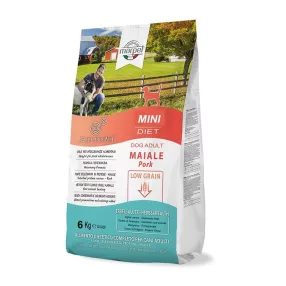   CB023/060 AEQUILIBRIAVET DOG MINI MAIALE - sertés 6kg Monoproteines Diétás teljes értékű táp táplálék intolerancia csökkentésére. Fehérjeforrás - sertés. 