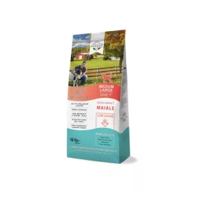   CB033/120 AEQUILIBRIAVET DOG MEDIUM MAIALE - sertés 12kg Monoproteines Diétás teljes értékű táp táplálék intolerancia csökkentésére. Fehérjeforrás - sertéshús. 