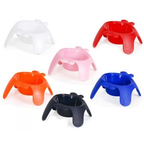 CB701/B Tál csúszásgátló lábakkal pink M