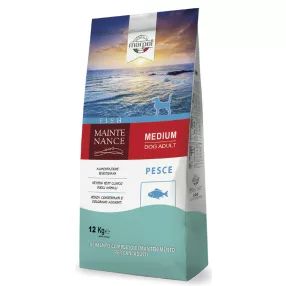   CC10/120 MANTEN. FISH MEDIUM 12kg A napi étrend fenntartásához teljes értékű táp felnőtt kutyák részére - halas.