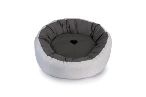 CC128/G Kerek fekhely szürke fekete 50*15 cm