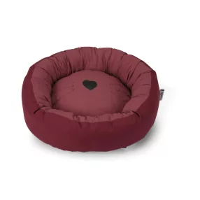 CC128/H Kerek fekhely piros 50*15 cm