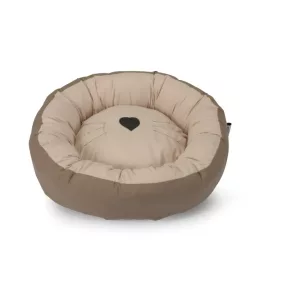 CC128/I Kerek fekhely szürke bézs 50*15 cm
