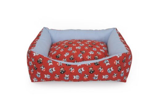 CC190/F Szögletes fekhely Crazy Dog 75 cm