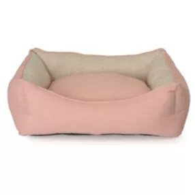   CC192/A Négyszögletes fekhely Cozbi rózsaszín és bézs méret 55 cm