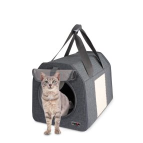 CG011/A Macskahordozó sisal kaparófallal 30*40*30 cm