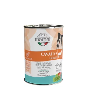   CH11/410 AEquilibriavet Dog 410g cavallo-ló Monoproteines diétás teljes értékű táp táplálék intolerancia csökkentésére. Kutyák részére. Fehérjeforrás - lóhús.