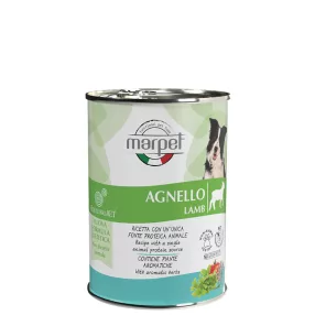   CH16/410 AEquilibriavet Dog 410g  Agnello-bárány Monoproteines diétás teljes értékű táp táplálék intolerancia csökkentésére. Kutyák részére. Fehérjeforrás - bárány