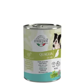   CH21/400 AEQUILIBRIAVET DOG 400 G QUAGLIA-fürj Monoproteines diétás teljes értékű táp táplálék intolerancia csökkentésére. Kutyák részére. Fehérjeforrás - fürj