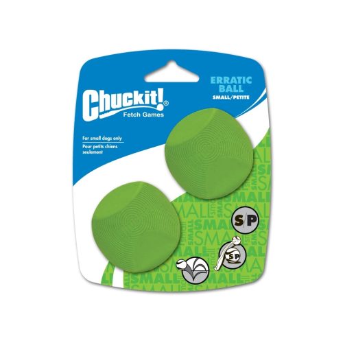 CHUC20110 Chuckit! Erratic labda S 2db-os