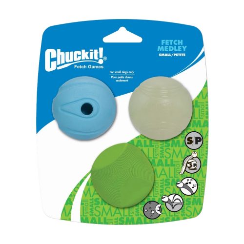 CHUC205101 Chuckit! Fetch Medley labda S 5cm 3db-os