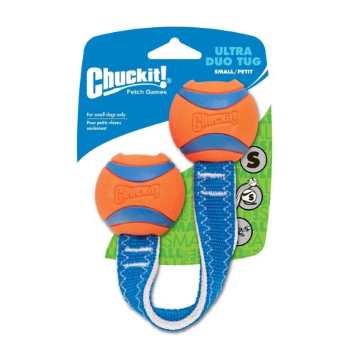 CHUC232101 Chuckit! Ultra Duo Tug szalagos labda S 5cm