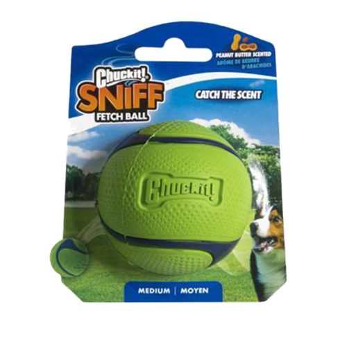 CHUC33208 Chuckit! Sniff Fetch labda mogyoróvaj M 1db-os