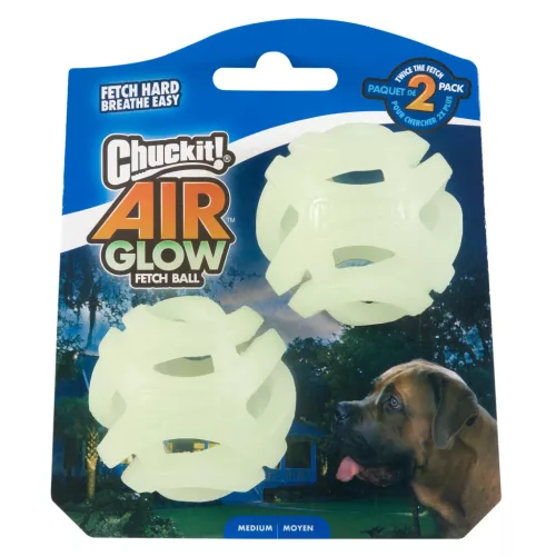 CHUC36190 Chuckit! Air Glow Fetch Ball M (2db-os)
