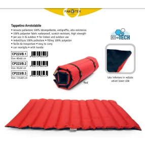 CP223/B.3 Fekhely matrac roller RED 115x60cm