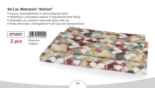 CP326/C Matrac Absract 2 darabos szett 70/80 cm