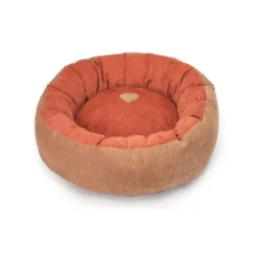 CP344/L Kerek fekhely Dogsy 50*15 cm narancs-tortora