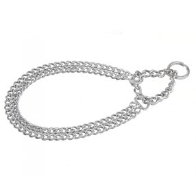 D057 Krómozott félfojtó nyakörv 3*600 mm