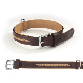 DA003 Nyakörv Indiana bőr 25*550 mm