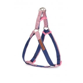   DC119/N.01 Hám állítható OneTouch DoublePremium kék-rózsaszín 15*350-600 mm