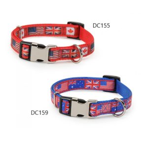 DC159/B Linea Flags nyakörv zászlós kék 20 mm