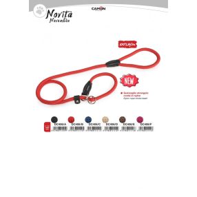 DC406/E Nylonköteles fojtó póráz 11*1200 barna