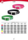 F037/01 Nylon nyakörv 12*330 mm piros