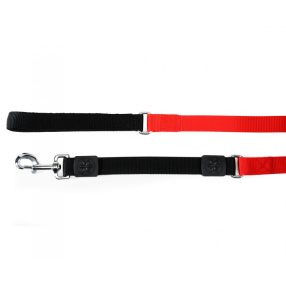   F139/A.02 Nylon póráz elasztikus, neoprénes fogórész 25*1000 mm kék