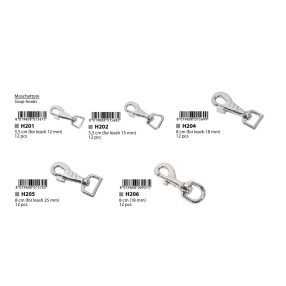 H205 Biztonsági karabiner 8 cm*25 mm 