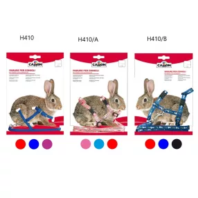 H410 Hám-póráz szett nyusziknak Basic 8*1200 mm