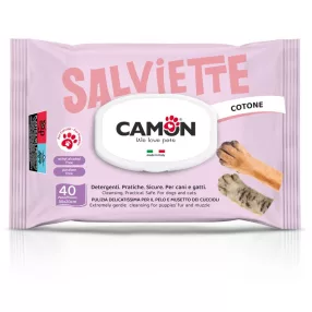   LA045 Pamut illatú törlőkendők - kölyökkutyáknak 40 db/csomag 20*30 cm