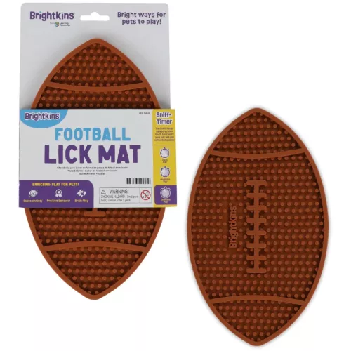 LER9458 Football Lick Mat – Amerikai foci alakú nyalogató szőnyeg