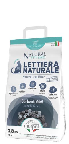 LG13/19 AEQUILIBRIAVET natural litter macskaalom aktív szénnel 19 L