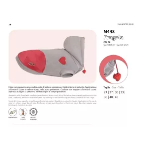 M448/24 Size 24 FRAGOLA - Pulóver